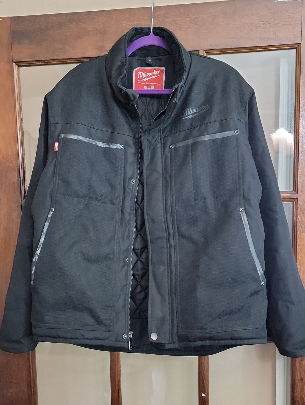 Milwaukee Mens M12 Jacket Only Black Size Medium